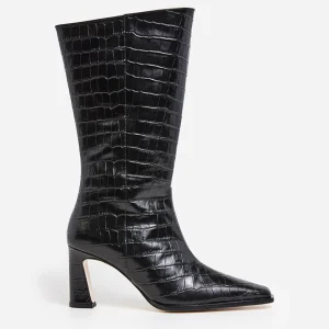 Ava Leather Croco^Flattered Cheap