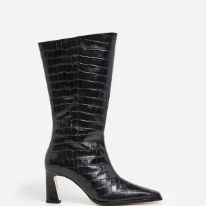 Ava Leather Croco^Flattered Cheap