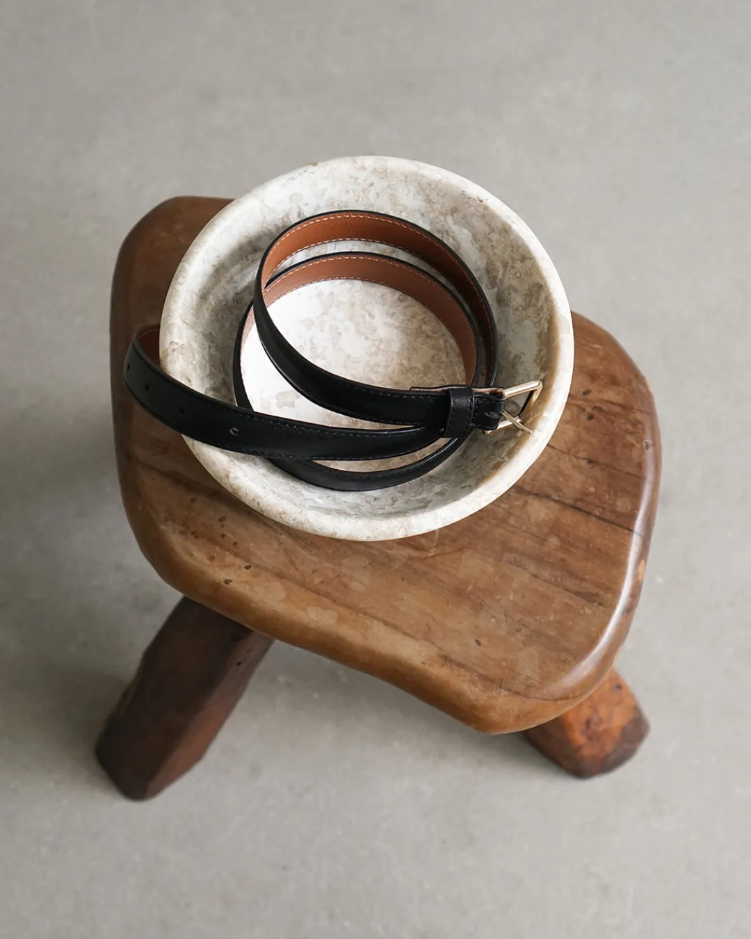 barbara_belt_leather_blac_3.webp Barbara Belt Leather ^Flattered Flash Sale