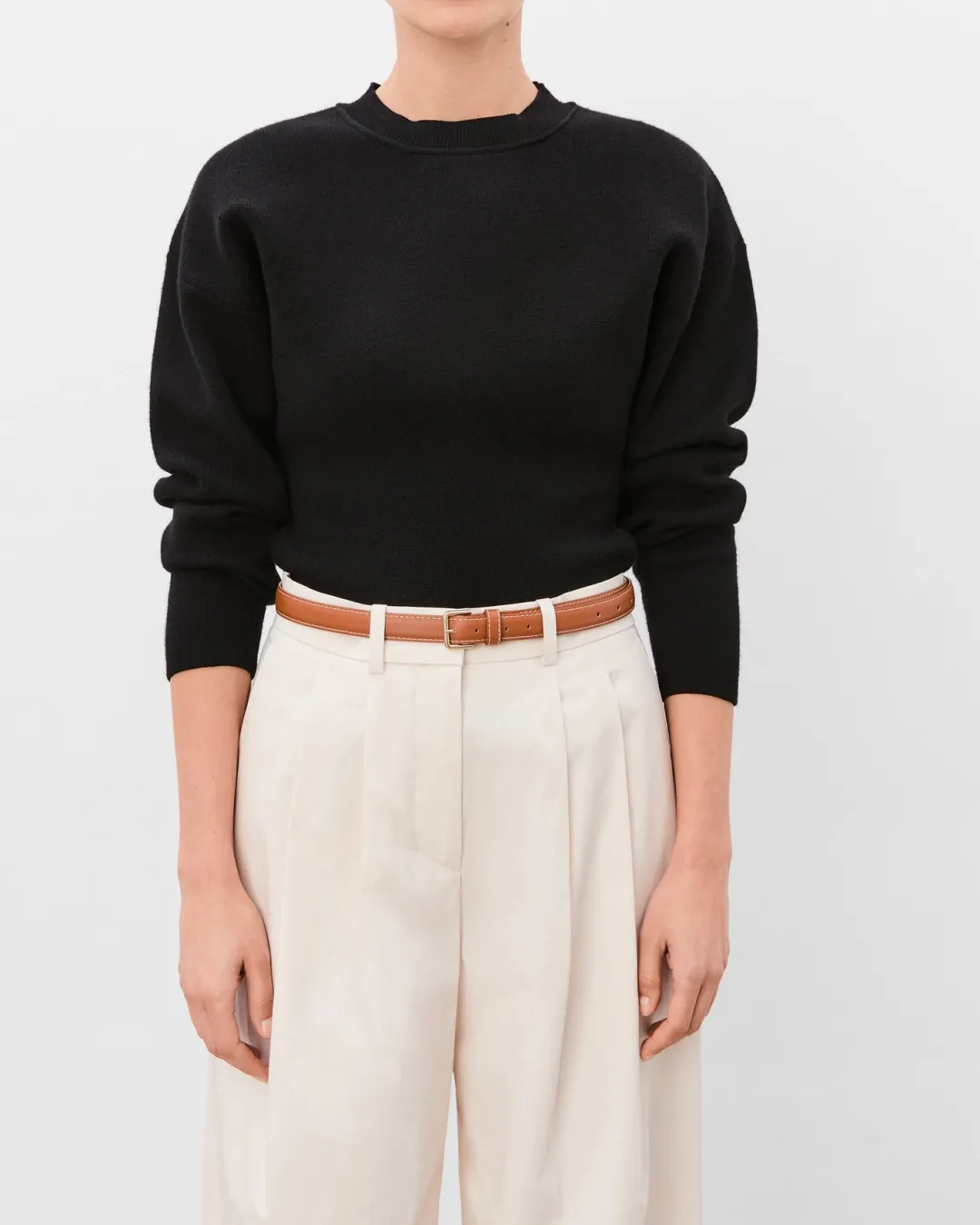 barbara_belt_leather_cogn_2.webp Barbara Belt Leather ^Flattered Clearance