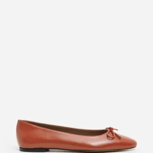 Bodil Leather Red^Flattered Cheap
