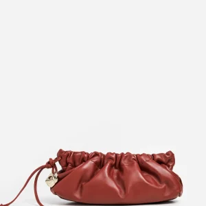 Cissi Clutch Bag Leather Red^Flattered Shop