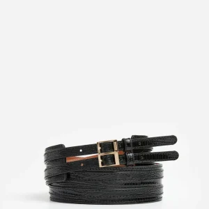 Emily Belt Lizzard Leather ^Flattered Online