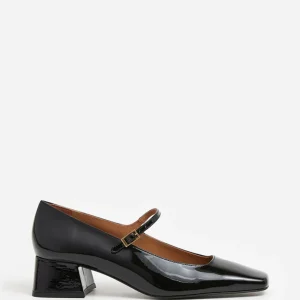 Evan Leather Black^Flattered Store