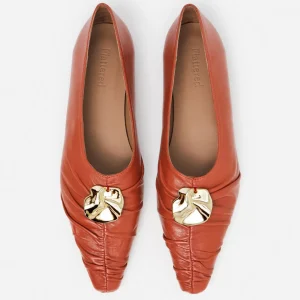 Florence Leather Red^Flattered Discount