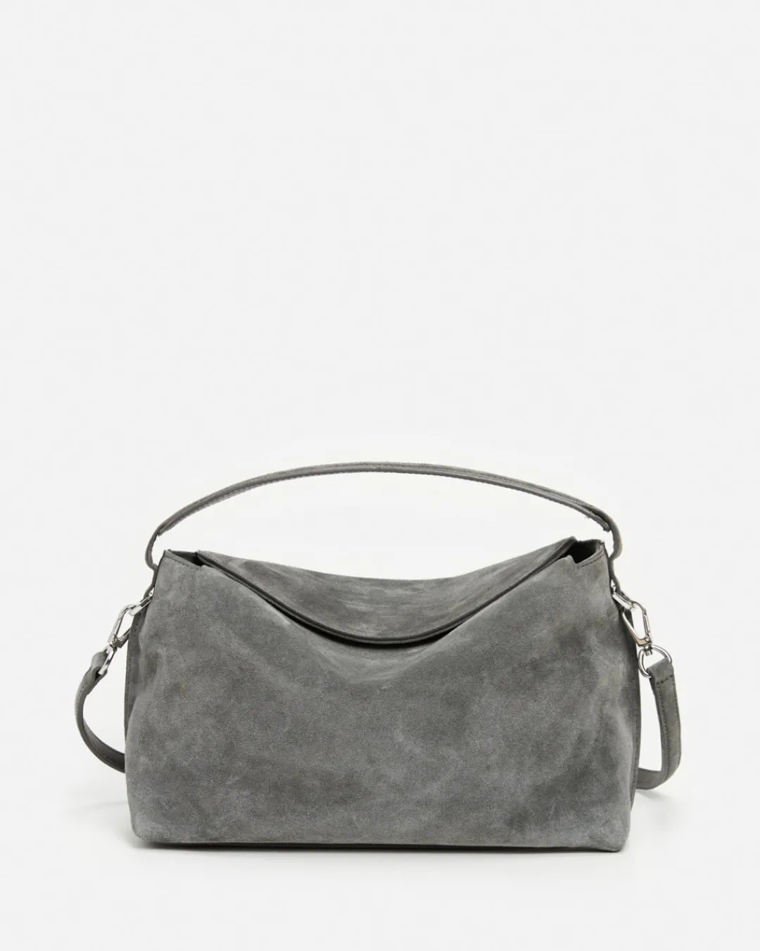 hera_handbag_suede_grey_1.webp Hera Handbag Suede ^Flattered Store