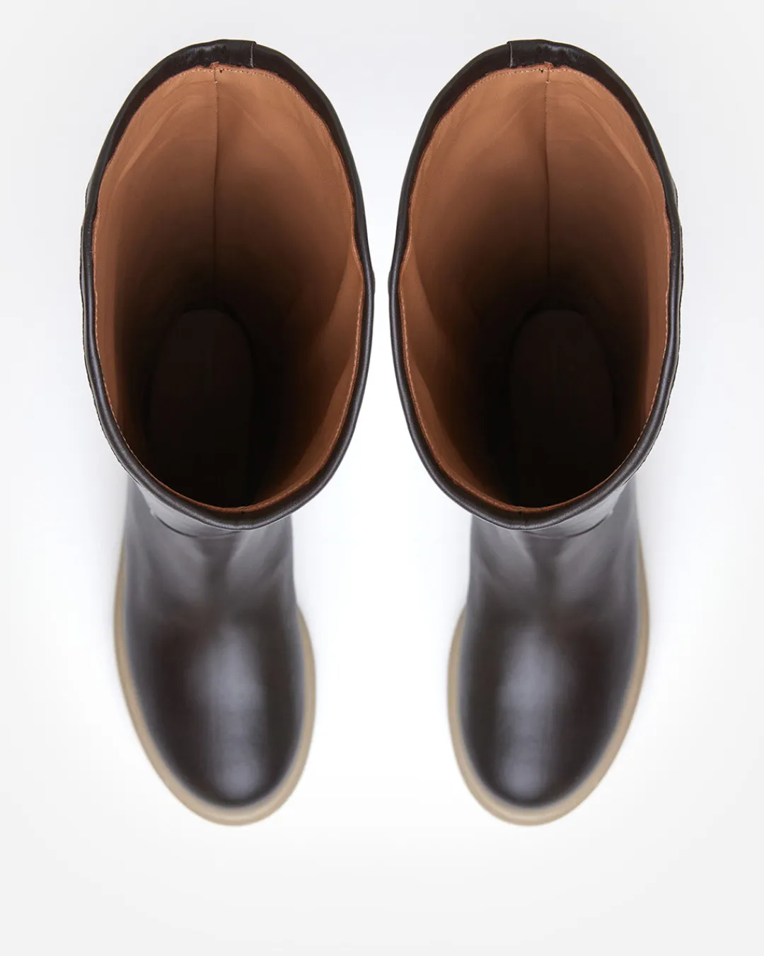 leonore_leather_dark_brow_2.webp Leonore Leather Brown^Flattered Best Sale