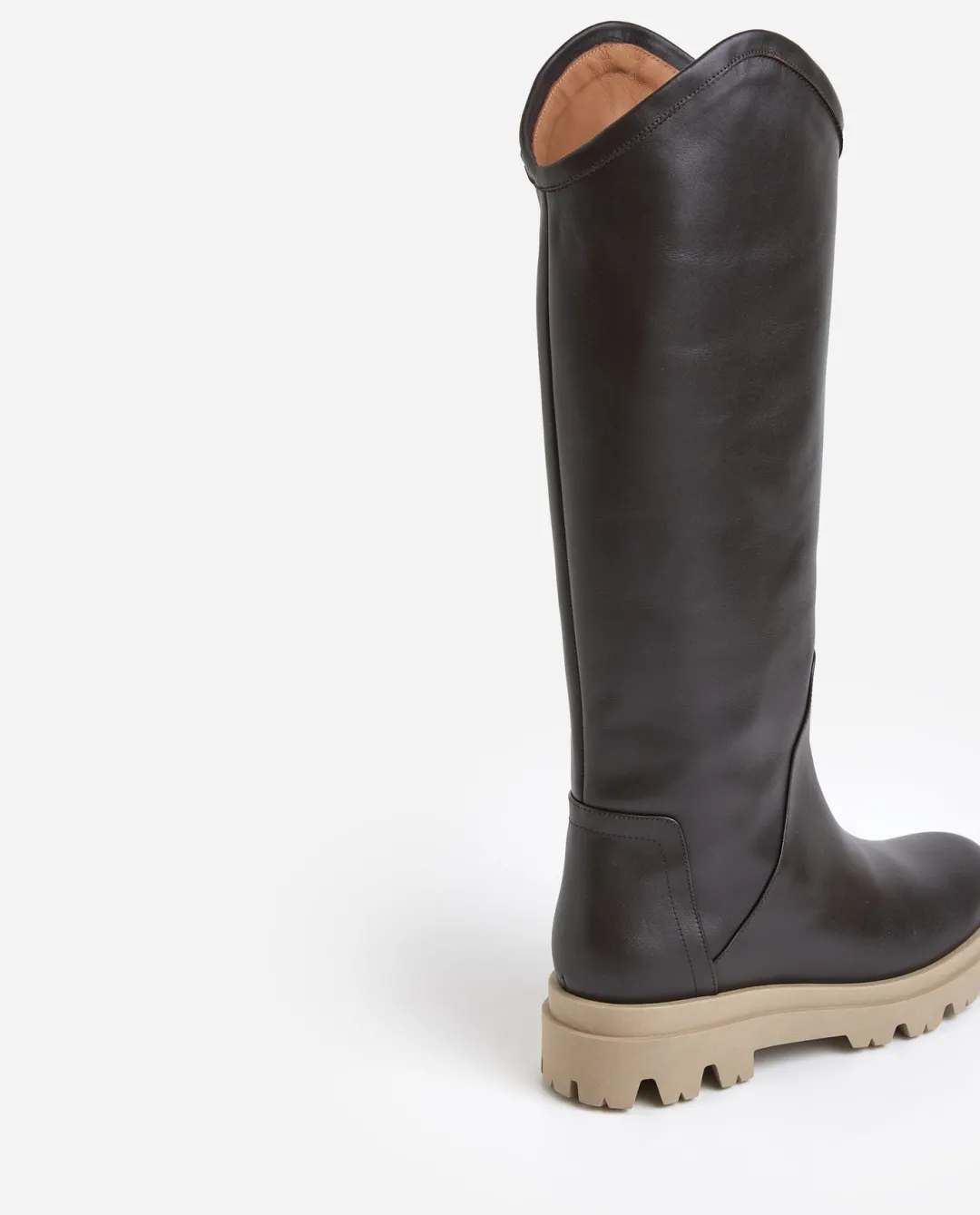 leonore_leather_dark_brow_5.webp Leonore Leather Brown^Flattered Best Sale