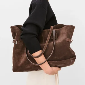 Lesley Tote Bag Suede ^Flattered New