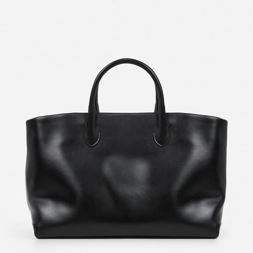 lola_tote_leather_black_0.webp Lola Tote Leather ^Flattered Cheap