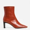 Moa Leather Red^Flattered Fashion