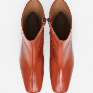 Moa Leather Red^Flattered Fashion