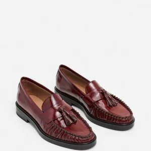 Sigrid Leather Brick Red^Flattered Discount