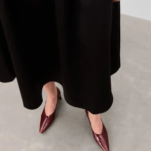 Tove Leather Brick Red^Flattered Shop